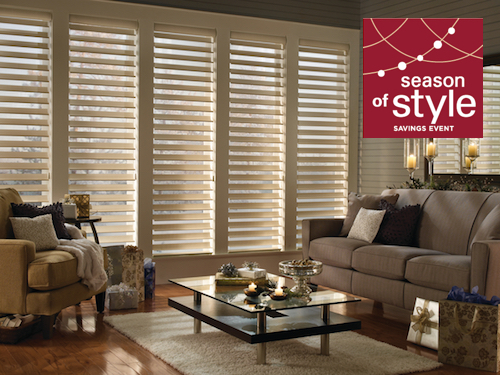 Hunter Douglas blinds and shades fall savings event