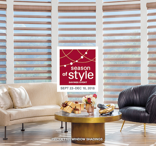 Hunter Douglas blinds and shades sale coupon