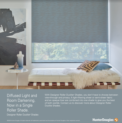 designer roller shades