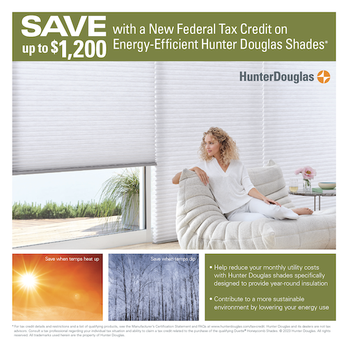 Federal Tax Credit Energy Efficient Shades