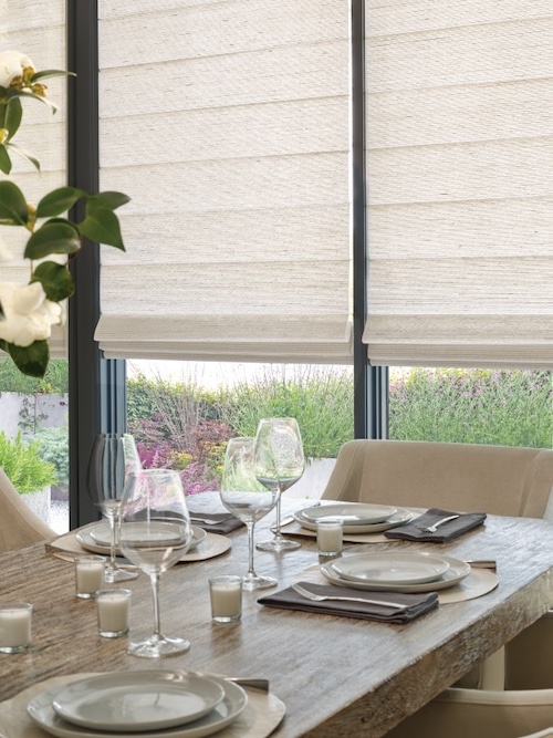 Flat Hunter Douglas Roman Shades