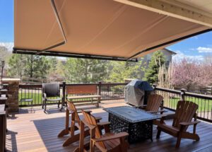 orange deck awnings